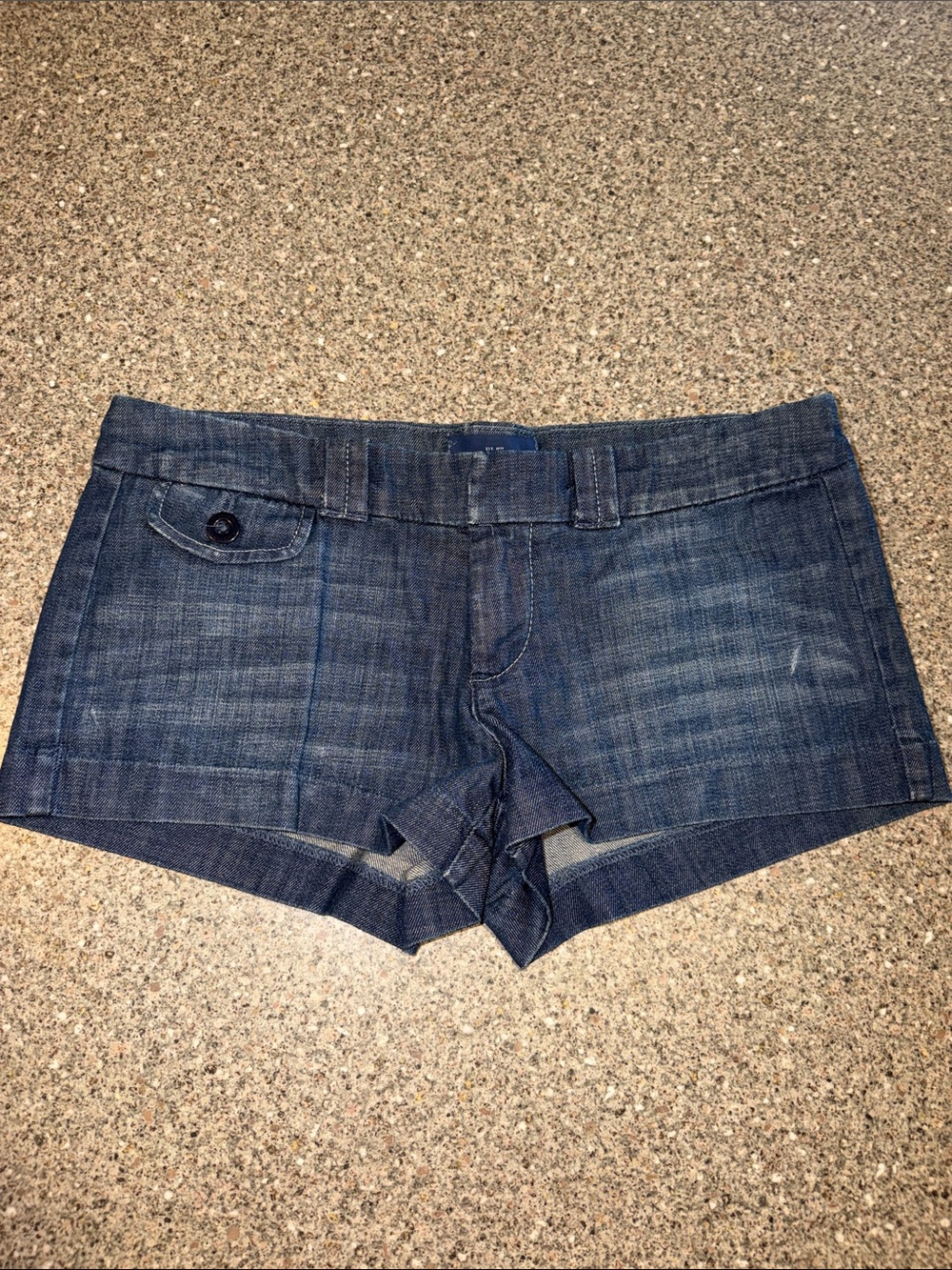 American Eagle Outfitters y2k Denim Shortie Shorts
